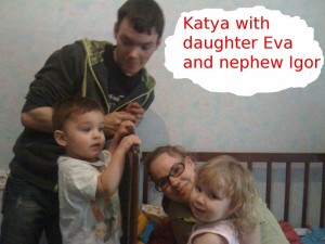 Katya and Eva Igor 300x225 News from Heart for Orphans