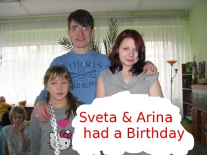 Sveta and Arina1 300x225 News from Heart for Orphans